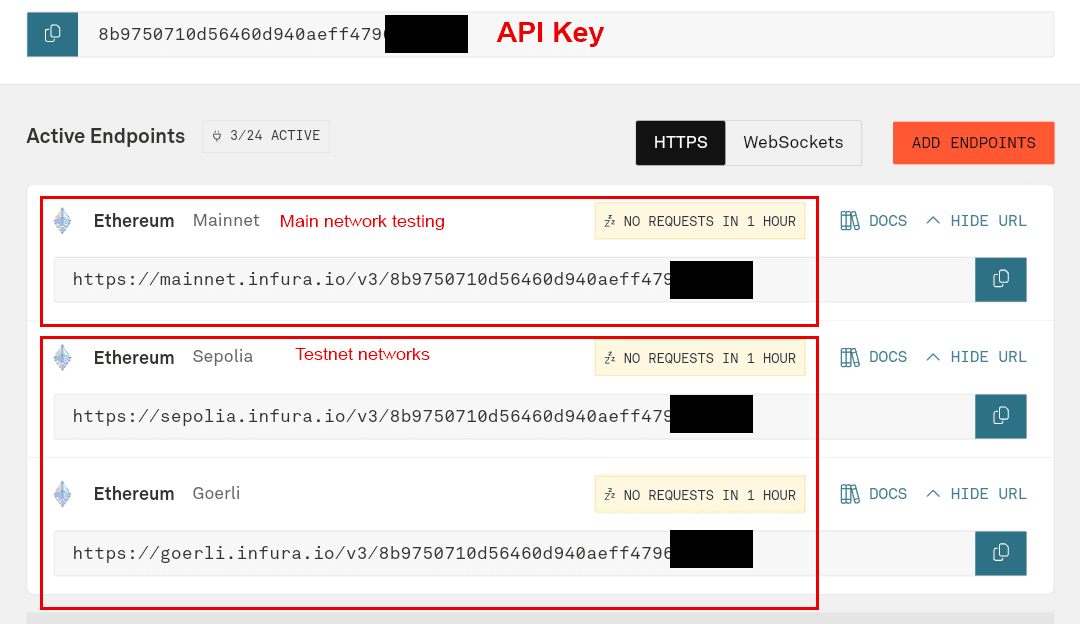 Infura API Key